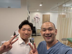 患者様との写真