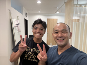 患者様との写真